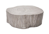 Elementi Daintree 42" Stump Concrete Coffee Table Large - Viva Alfresco