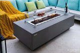 Elementi Granville Fire Table - Light Gray - Viva Alfresco