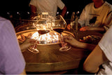 Elementi Lafite Fire Pit Bar Table - Viva Alfresco