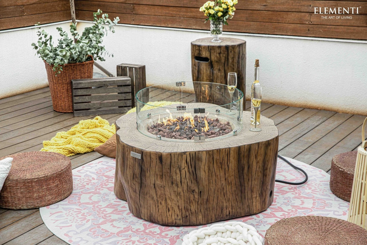 Elementi Manchester Irregular Fire Pit Table - Viva Alfresco