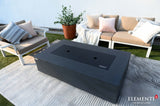 Elementi Meteora, Cape Town, and Colorado Rectangle Sandstone Fire Table - Viva Alfresco