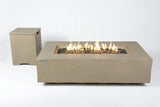 Elementi Meteora, Cape Town, and Colorado Rectangle Sandstone Fire Table - Viva Alfresco