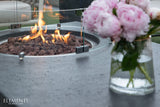 Elementi Metropolis Fire Table - Dark Gray - Viva Alfresco