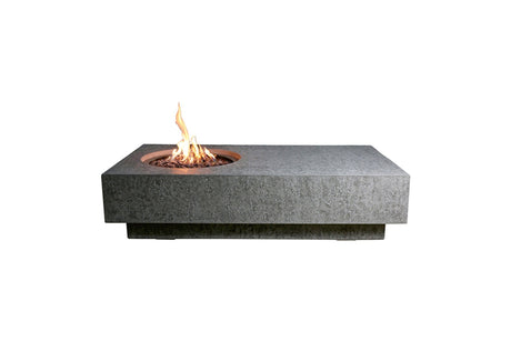 Elementi Metropolis Fire Table - Light Gray - Viva Alfresco