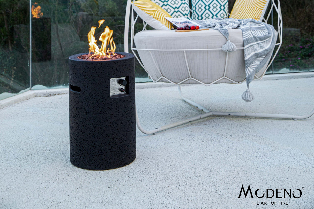 Elementi Modeno Lava Tube Fire Pit - Viva Alfresco