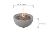 Elementi Modeno Nantucket Fire Bowl - Viva Alfresco