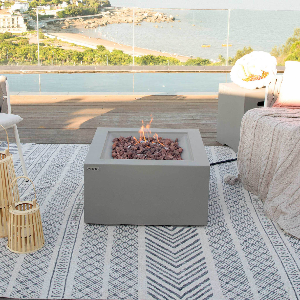 Elementi Modeno Ridgefield Fire Pit - Viva Alfresco