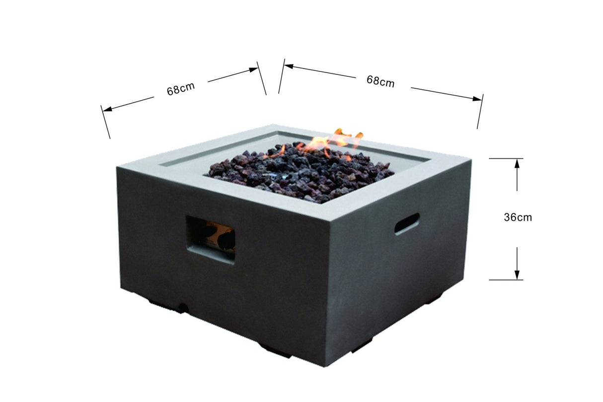 Elementi Modeno Ridgefield Fire Pit - Viva Alfresco