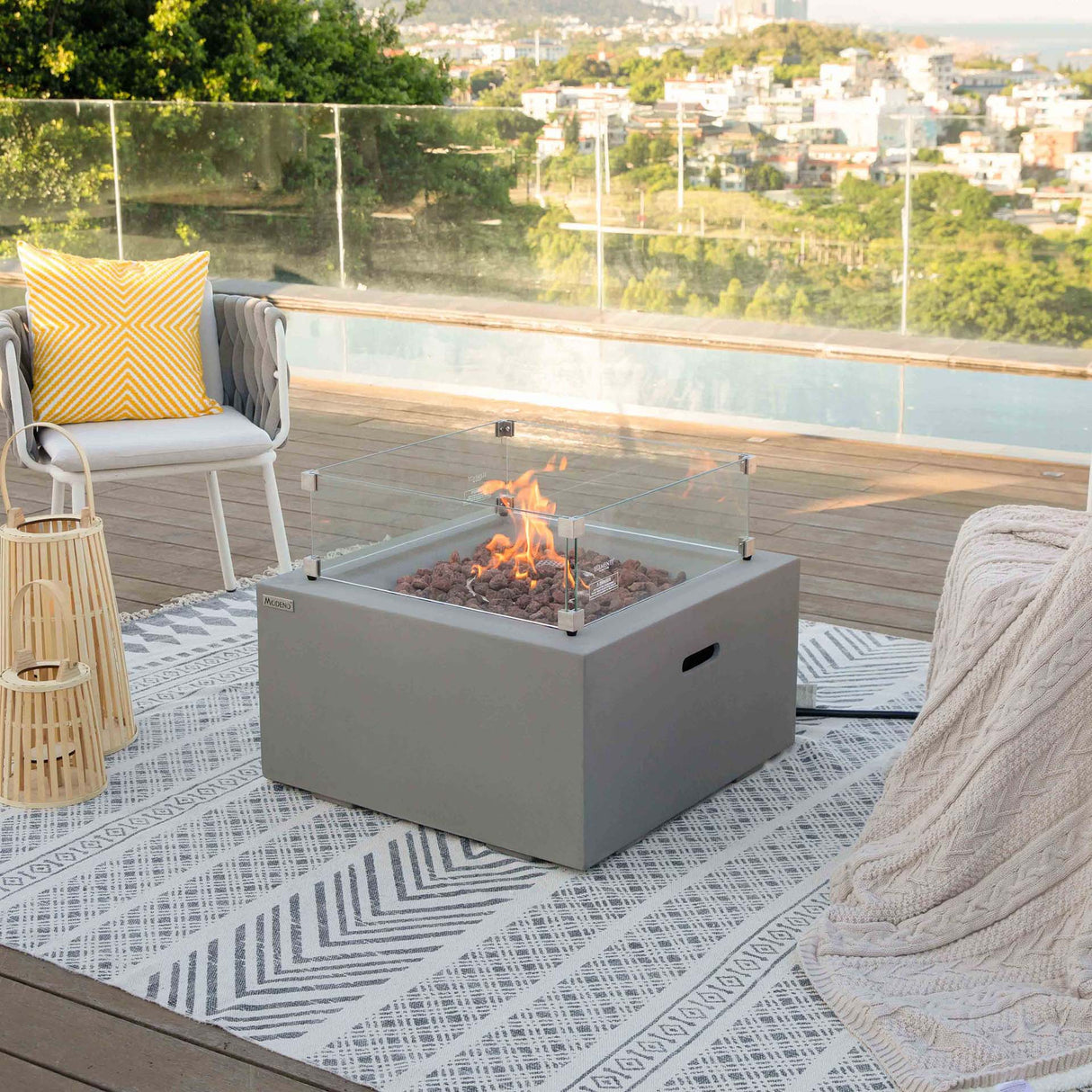 Elementi Modeno Ridgefield Fire Pit - Viva Alfresco