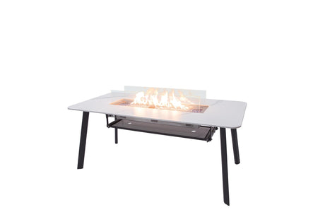 Elementi Oslo Marble Porcelain Dining Table - Viva Alfresco