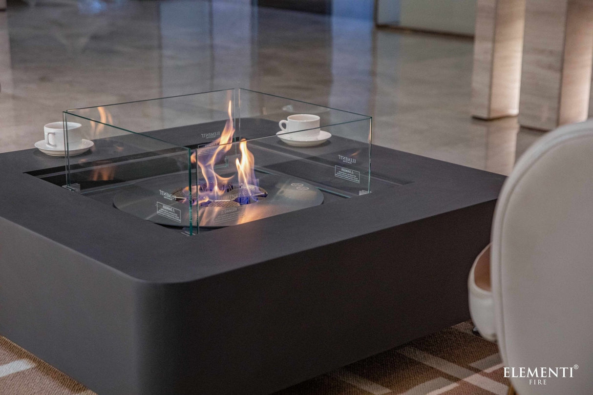 Elementi Perth Ethanol Fire Table - Viva Alfresco