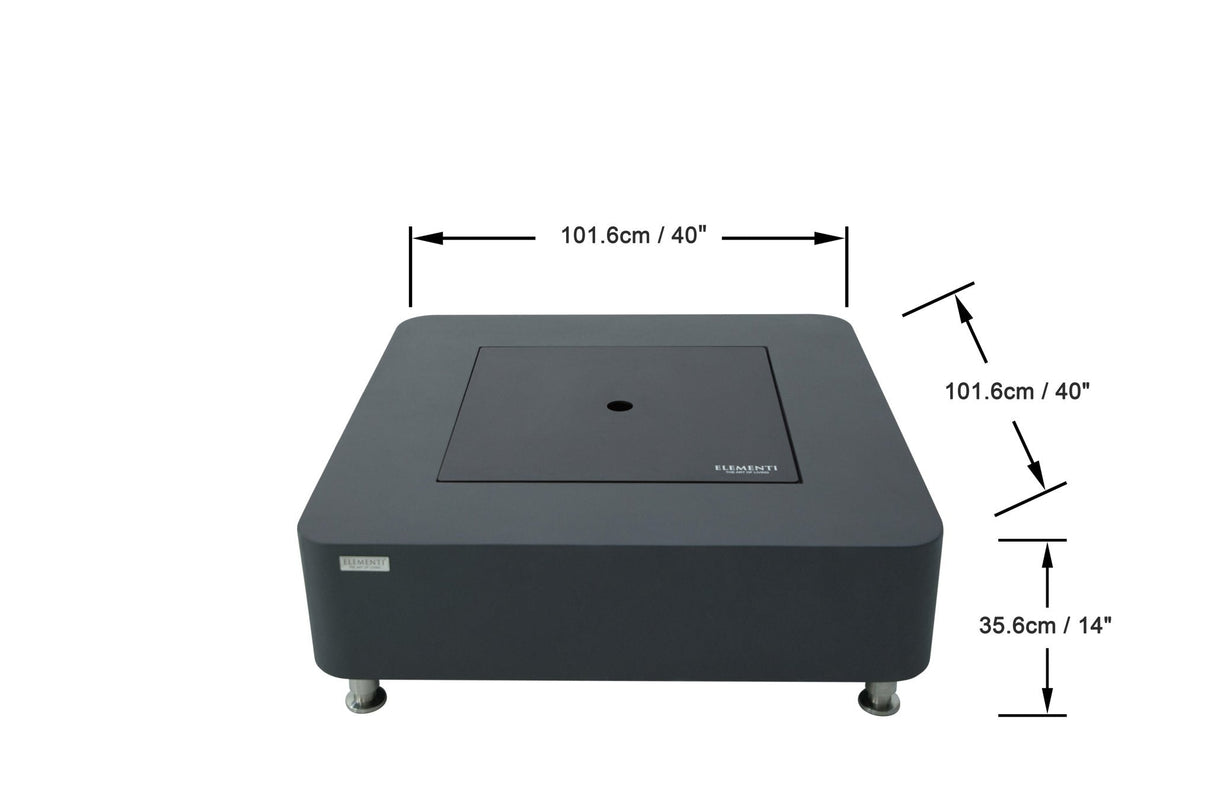 Elementi Perth Ethanol Fire Table - Viva Alfresco