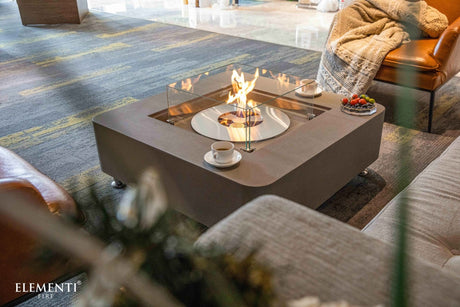 Elementi Perth Ethanol Fire Table - Grand Alfresco