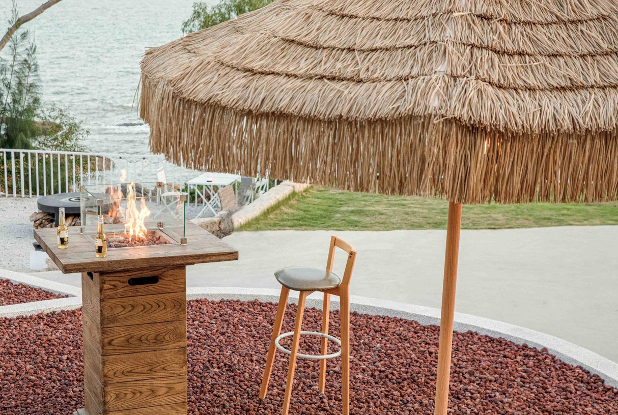 Elementi Rova Fire Pit Bar Table - Viva Alfresco