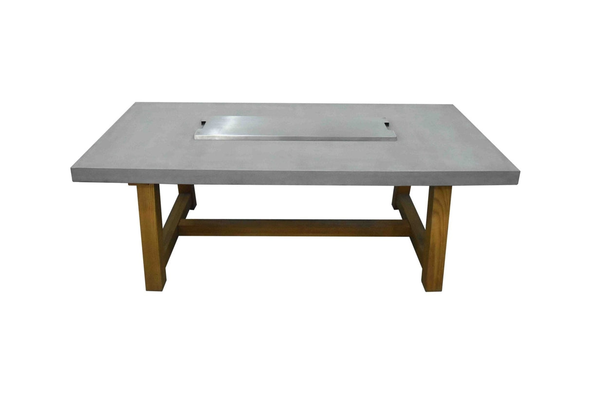 Elementi Sonoma Dining Fire Pit Table - Viva Alfresco