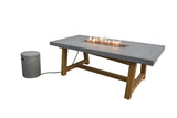 Elementi Sonoma Dining Fire Pit Table - Viva Alfresco