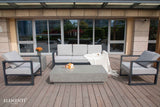 Elementi Tevere L60" Rectangular Concrete Coffee Table - Viva Alfresco