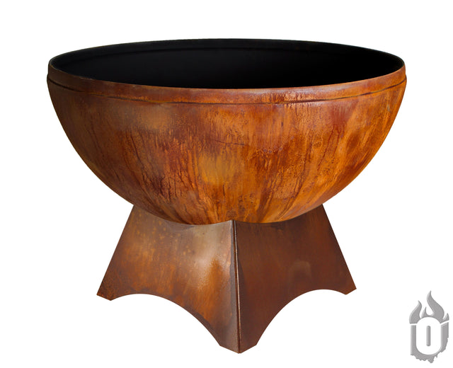 "Fire Chalice" Fire Bowl with Standard Base (Made In USA) - Viva Alfresco