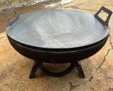 Flat Fire Pit Lid (Made in USA) - Viva Alfresco