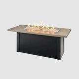 Havenwood Rectangular Gas Fire Pit Table - Viva Alfresco