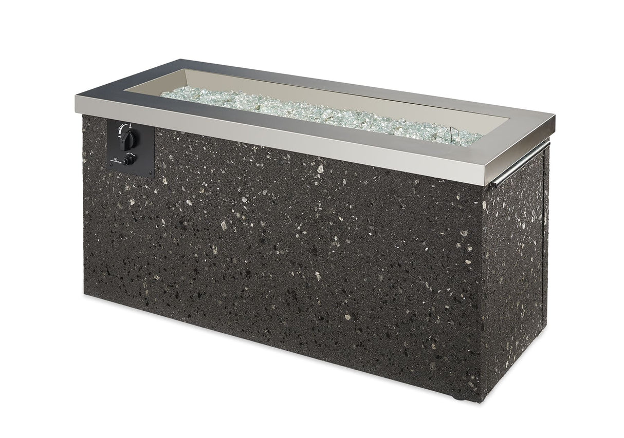 Key Largo Linear Gas Fire Pit Table - Viva Alfresco