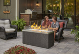 Key Largo Linear Gas Fire Pit Table - Viva Alfresco