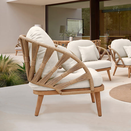 Krabi Armchair with Sunbrella Cushion - Viva Alfresco