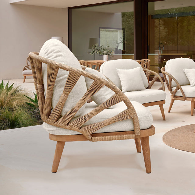 Krabi Armchair with Sunbrella Cushion - Viva Alfresco