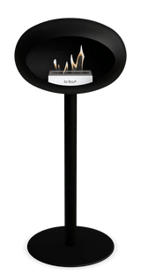 Le Feu - Dome Black Ground Steel High Pole - Fireplace - Viva Alfresco