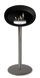 Le Feu - Dome Black Ground Steel High Pole - Fireplace - Viva Alfresco