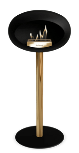 Le Feu - Dome Black Ground Steel High Pole - Fireplace - Viva Alfresco