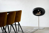 Le Feu - Dome Black Ground Steel Low Pole - Fireplace - Viva Alfresco