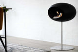 Le Feu - Dome Black Ground Steel Low Pole - Fireplace - Viva Alfresco