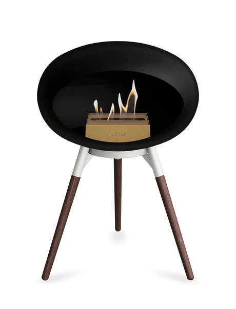 Le Feu - Dome Black Ground Wood Low - Fireplace - Viva Alfresco