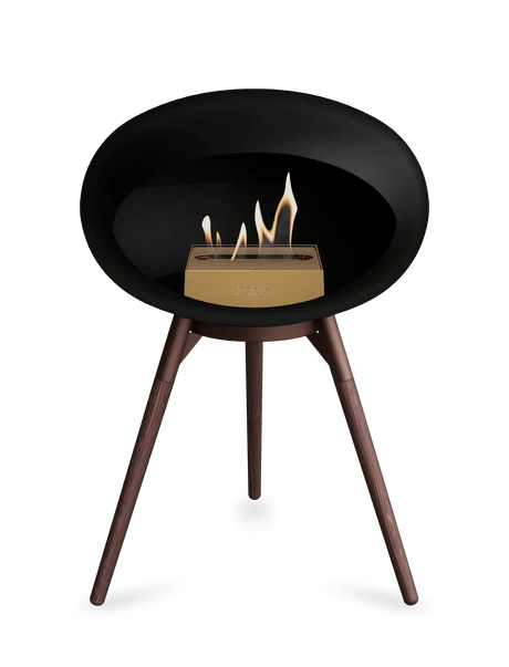 Le Feu - Dome Black Ground Wood Low - Fireplace - Viva Alfresco