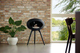 Le Feu - Dome Black Ground Wood Low - Fireplace - Viva Alfresco