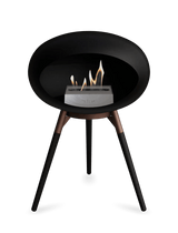 Le Feu - Dome Black Ground Wood Low - Fireplace - Viva Alfresco