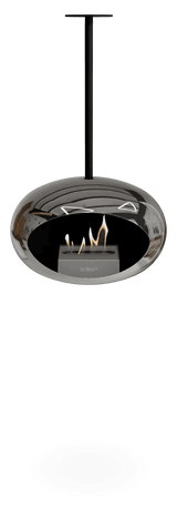 Le Feu - Dome Chromed Silver Sky Indoor/Outdoor - Fireplace - Viva Alfresco