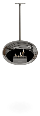 Le Feu - Dome Chromed Silver Sky Indoor/Outdoor - Fireplace - Viva Alfresco