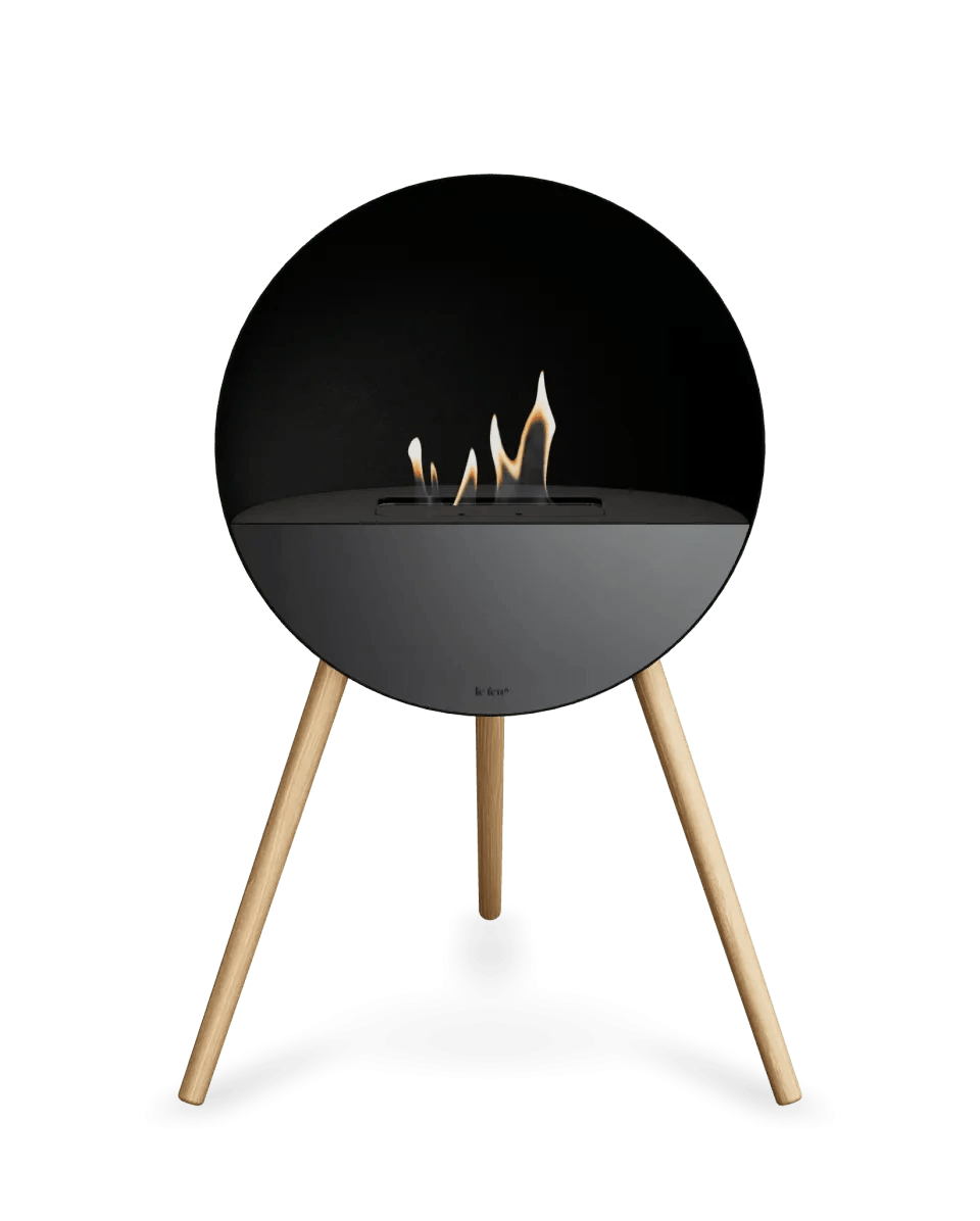 Le Feu - Dome Eye Black - Fireplace - Viva Alfresco