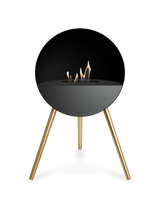 Le Feu - Dome Eye Black - Fireplace - Viva Alfresco