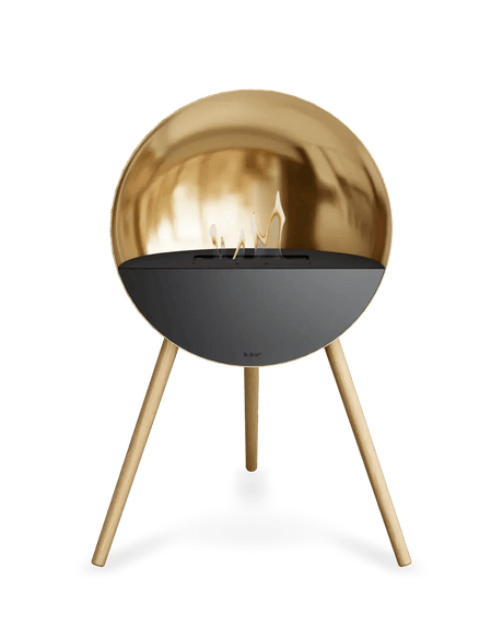 Le Feu - Dome Eye Chromed Rose Gold - Fireplace - Viva Alfresco