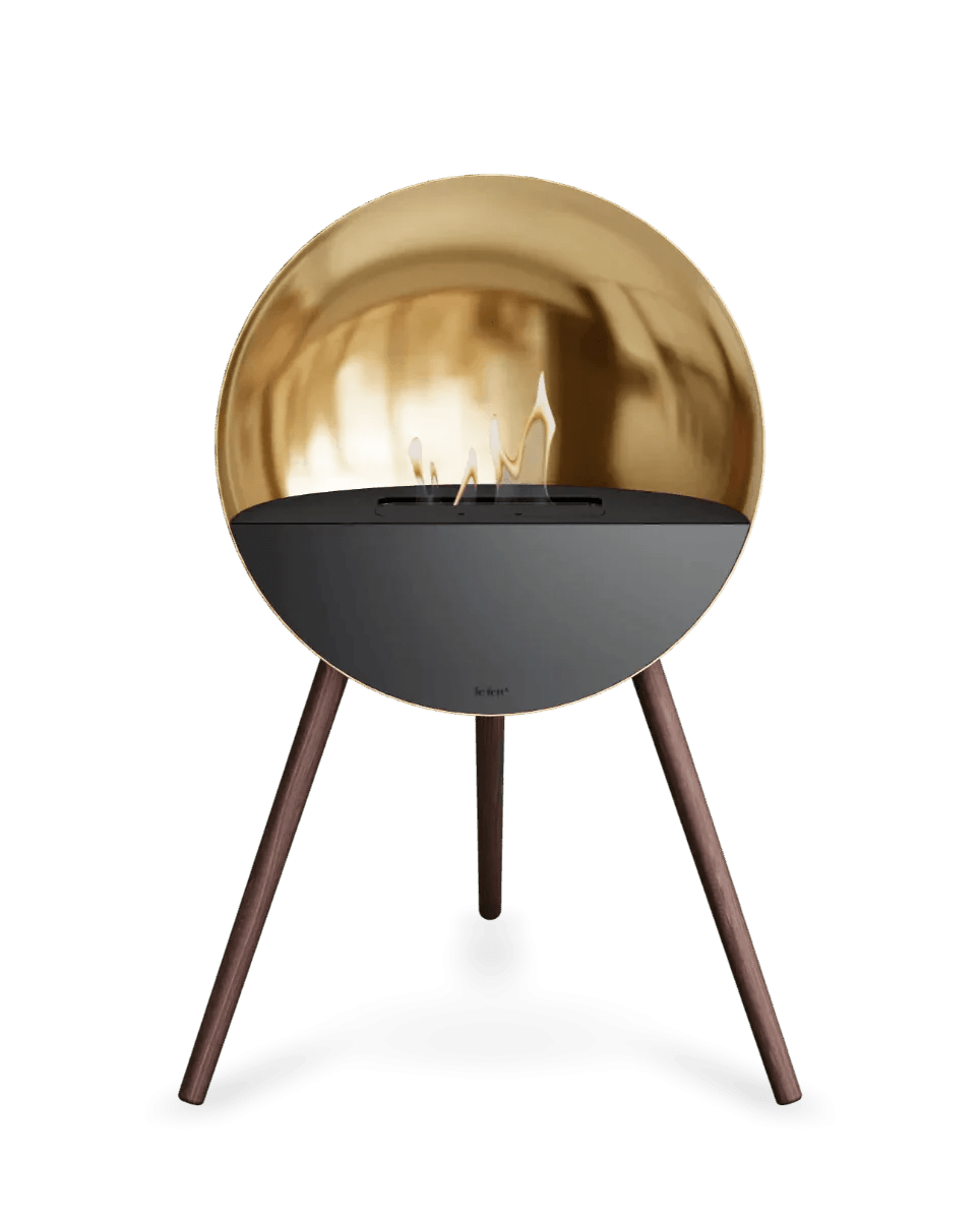 Le Feu - Dome Eye Chromed Rose Gold - Fireplace - Viva Alfresco