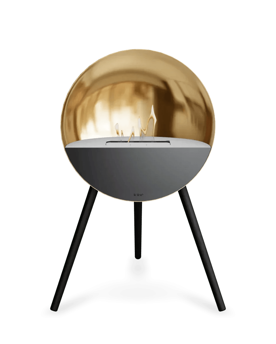 Le Feu - Dome Eye Chromed Rose Gold - Fireplace - Viva Alfresco