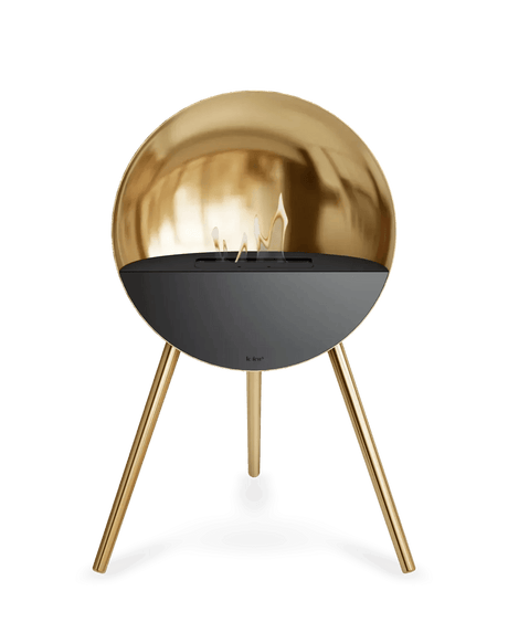 Le Feu - Dome Eye Chromed Rose Gold - Fireplace - Viva Alfresco