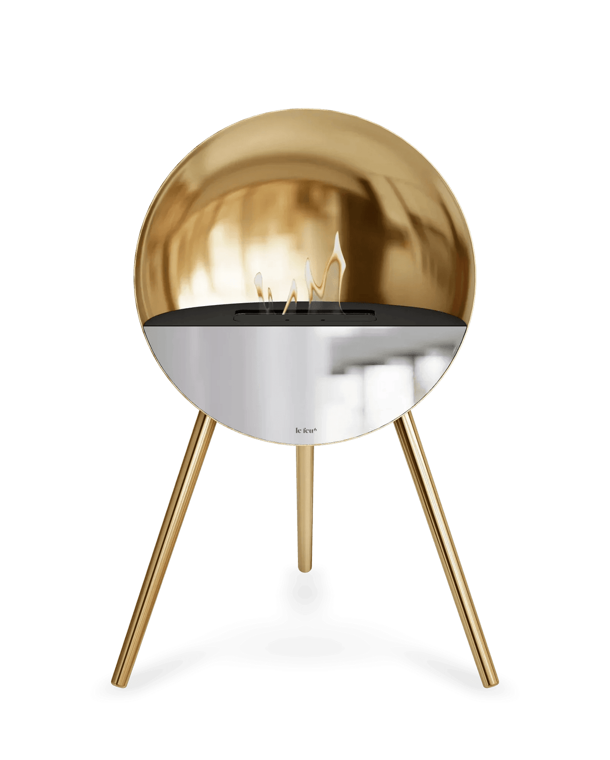 Le Feu - Dome Eye Chromed Rose Gold - Fireplace - Viva Alfresco