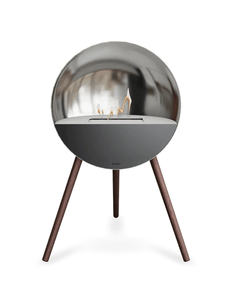 Le Feu - Dome Eye Chromed Silver - Fireplace - Viva Alfresco