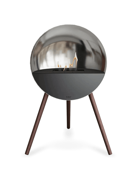 Le Feu - Dome Eye Chromed Silver - Fireplace - Viva Alfresco