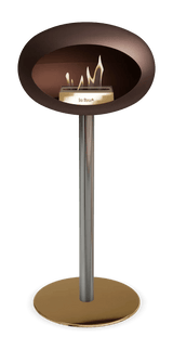 Le Feu - Dome Mocca Ground Steel High Pole - Fireplace - Viva Alfresco