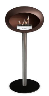 Le Feu - Dome Mocca Ground Steel High Pole - Fireplace - Viva Alfresco